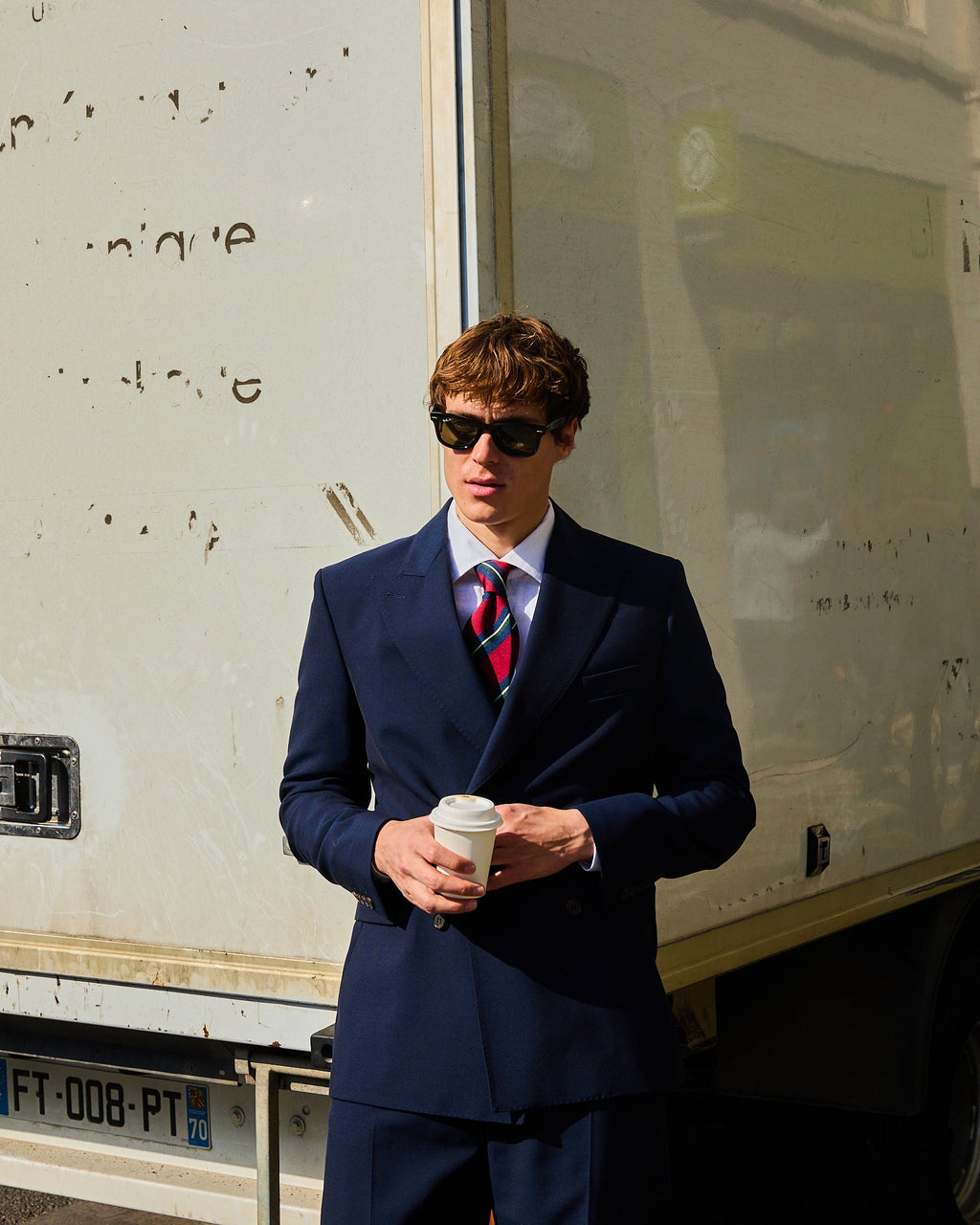 Belleville jacket in navy