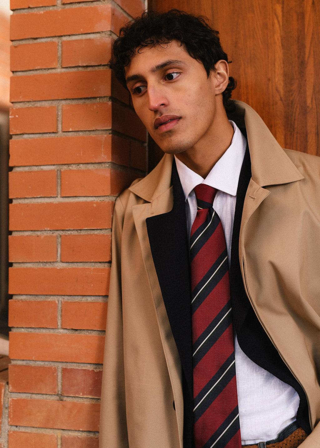 Beaubourg mac coat in beige