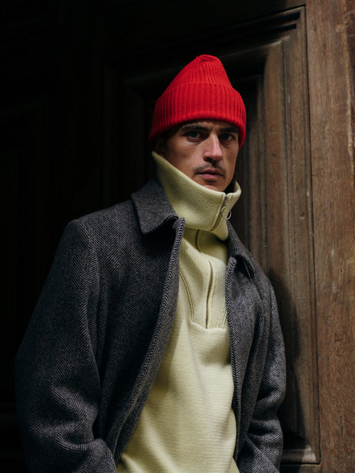 Brighton beanie in red