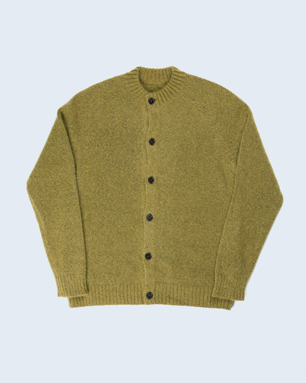 Archie cardigan in lichen green