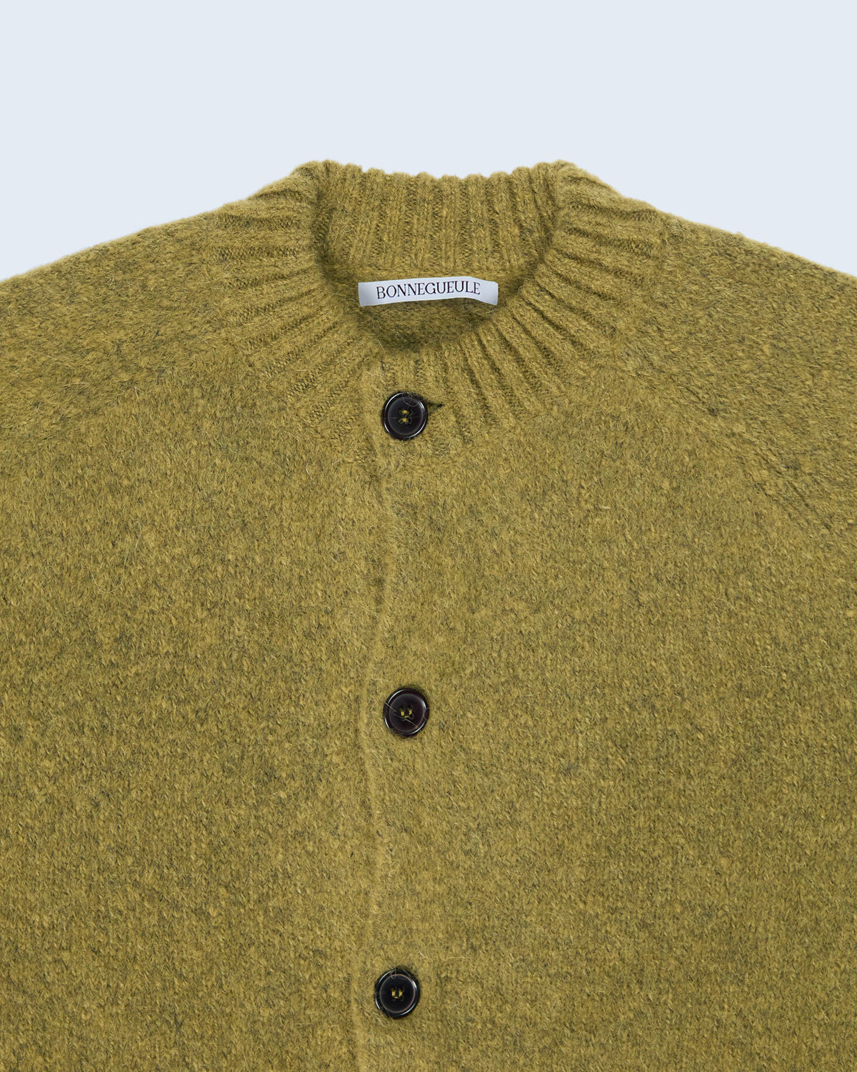 Archie cardigan in lichen green