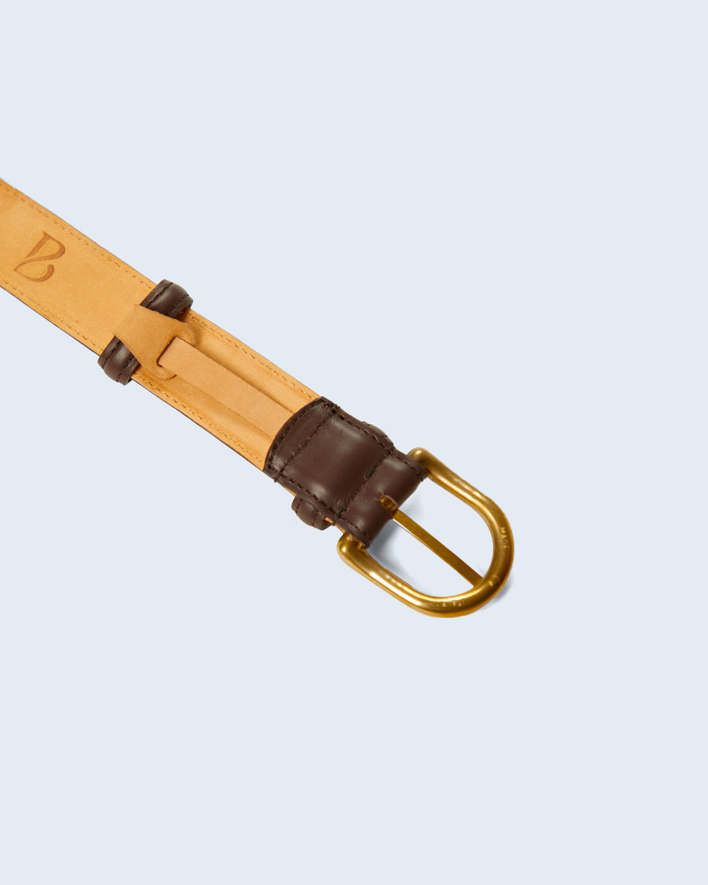Aprilia belt in brown