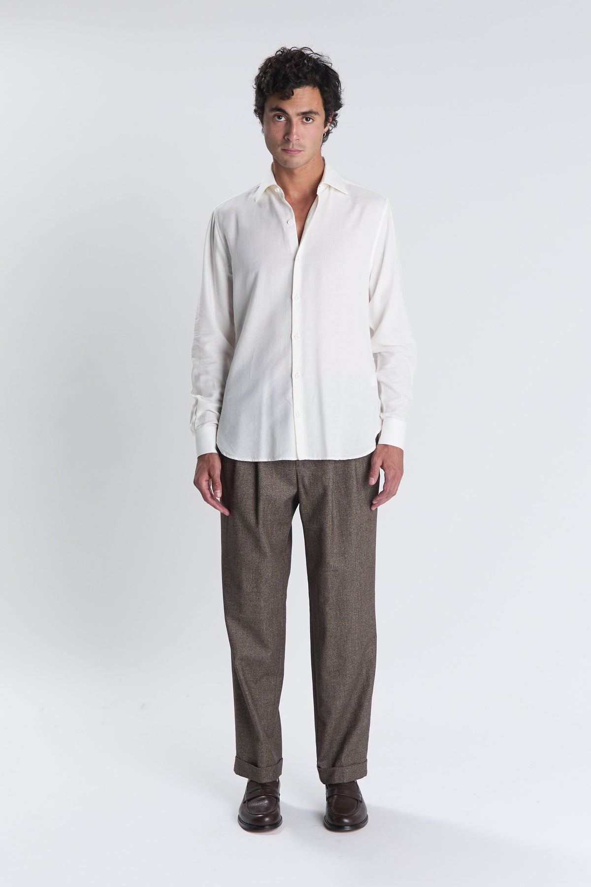 Volpaia shirt in ecru