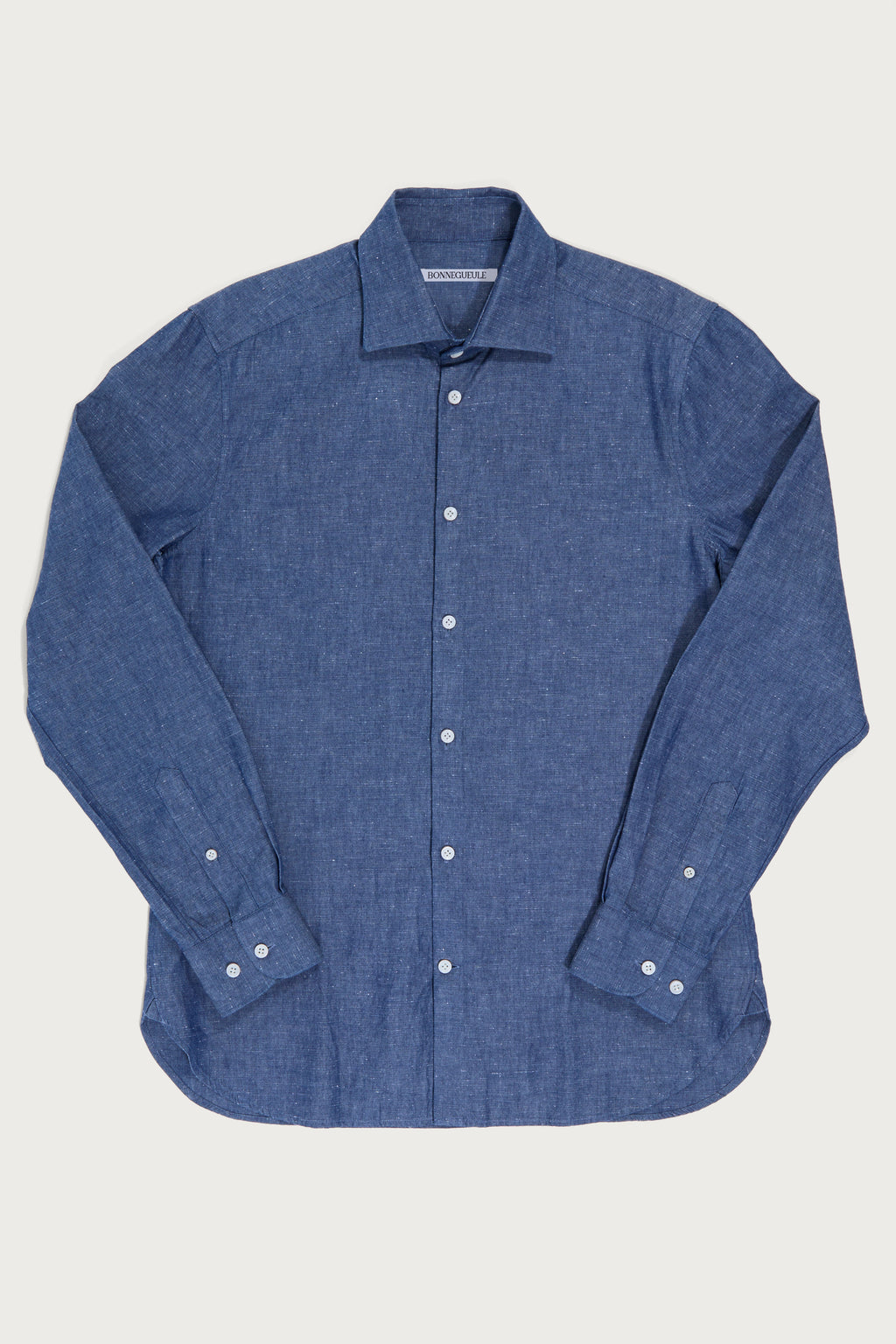 Volpaia shirt in chambray blue