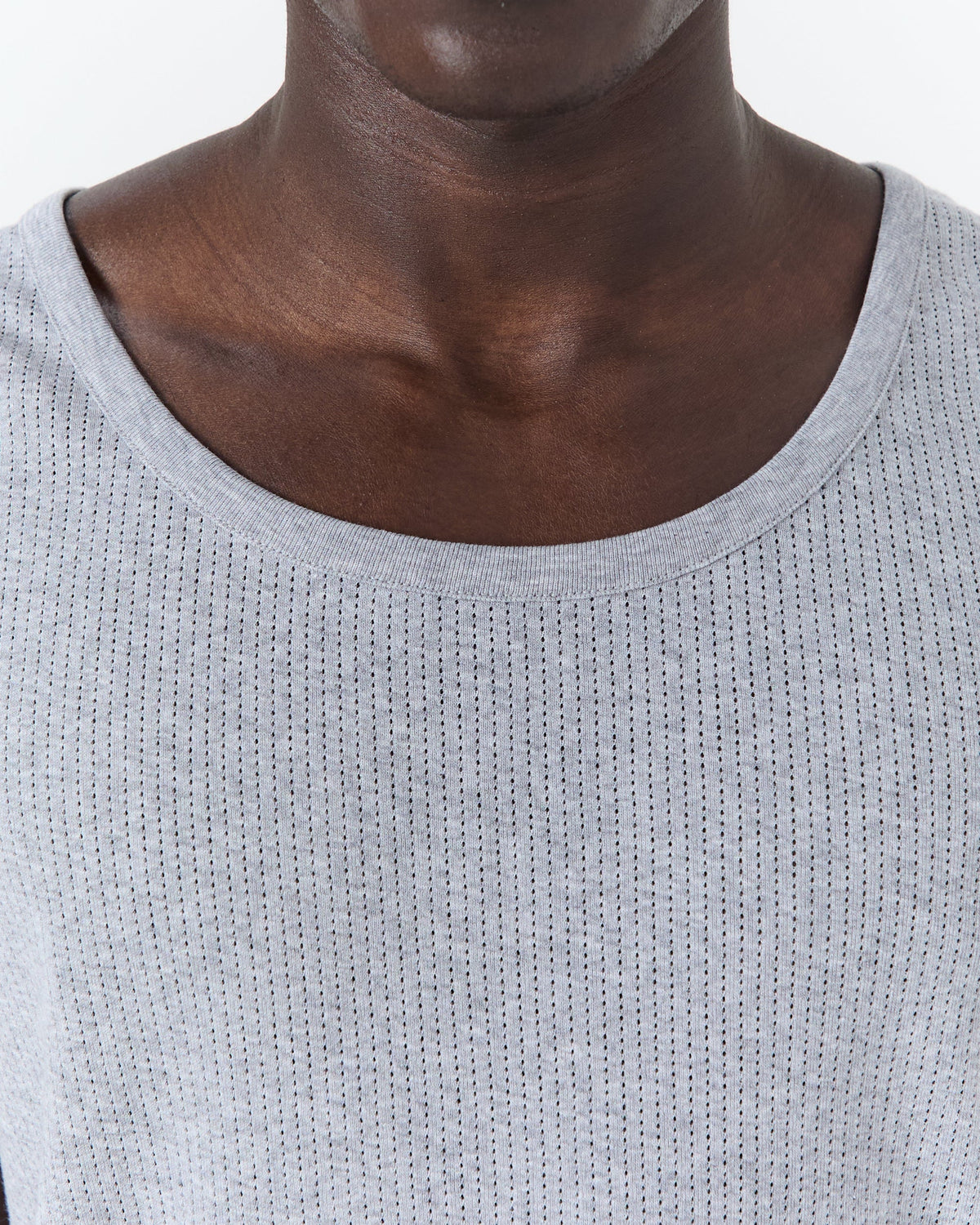 Halles tank top in mottled grey