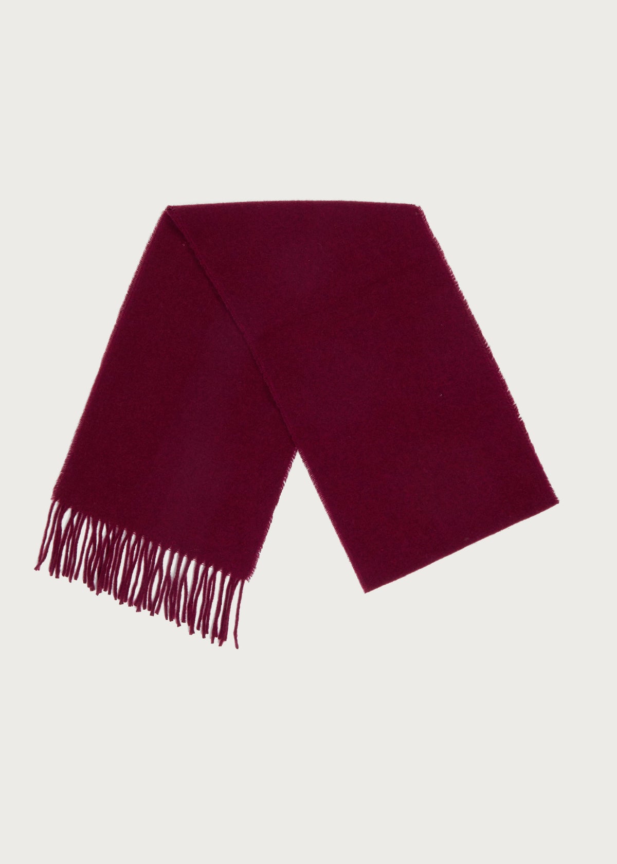 Oslo scarf in burgundy