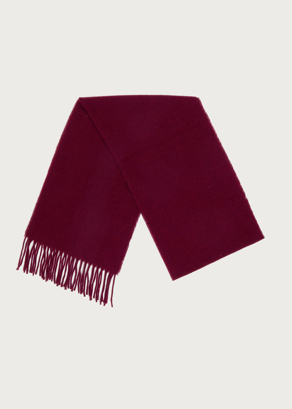 Oslo scarf in burgundy