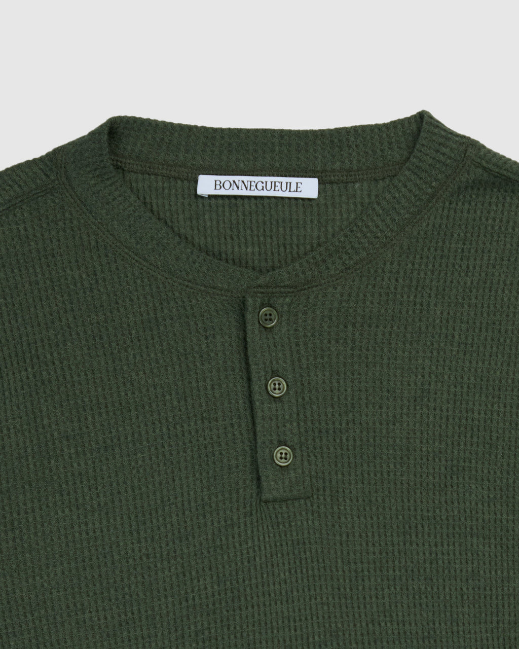 Boston henley in khaki