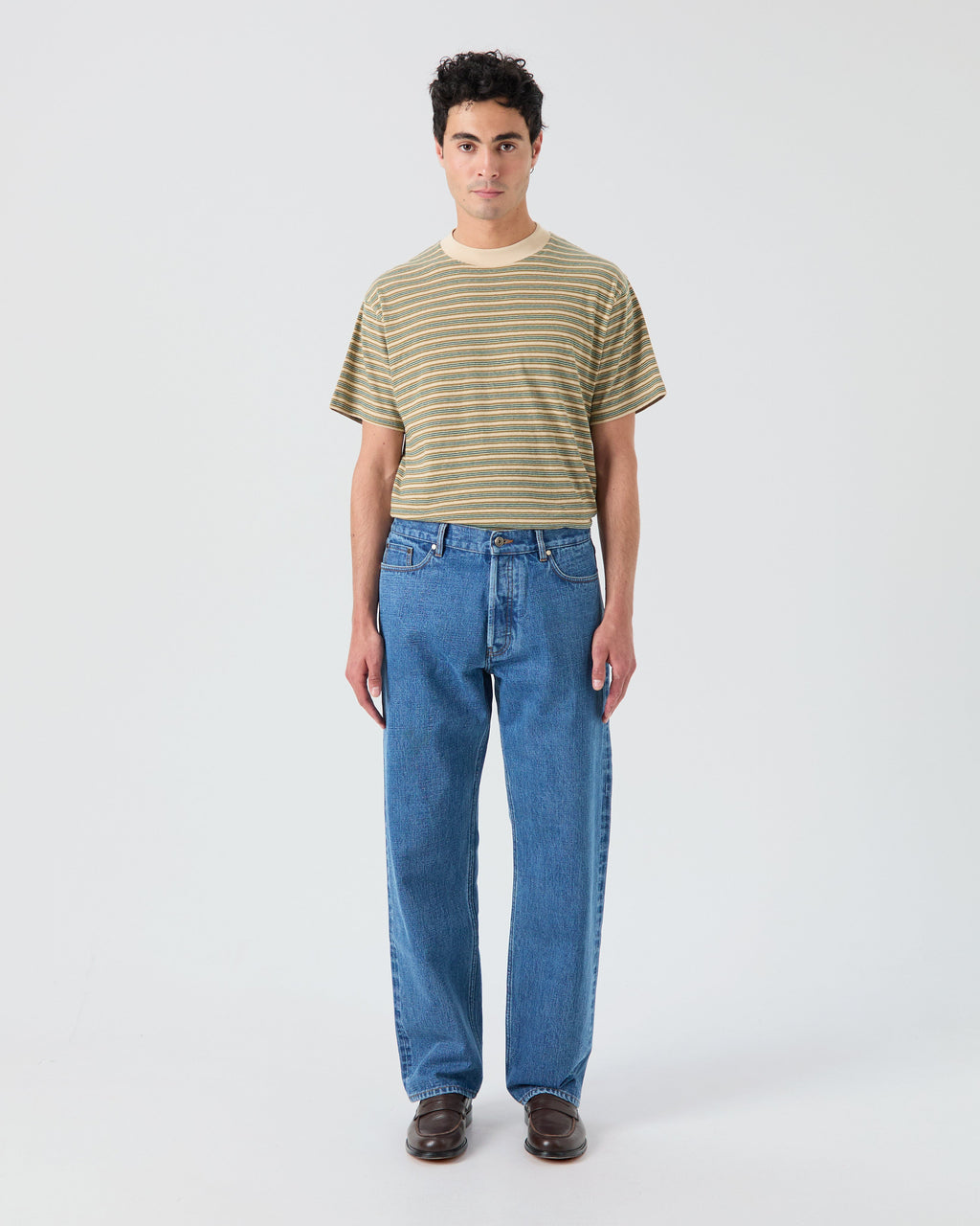 BG10 jeans in stonewash denim