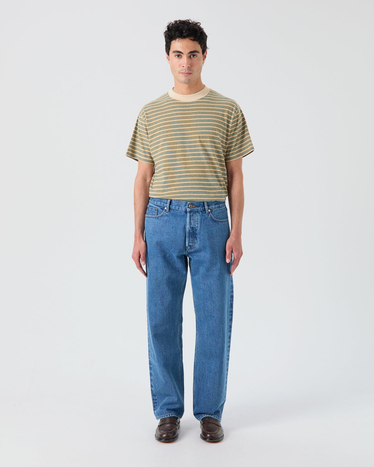 BG10 jeans in stonewash denim