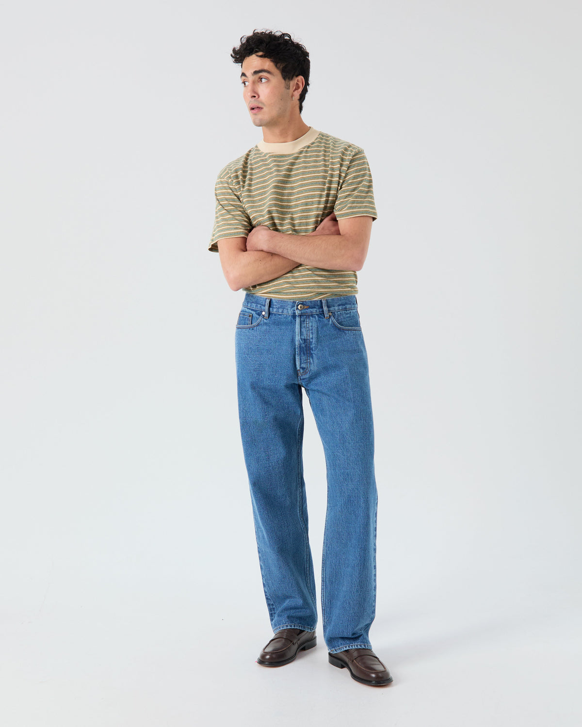 BG10 jeans in stonewash denim