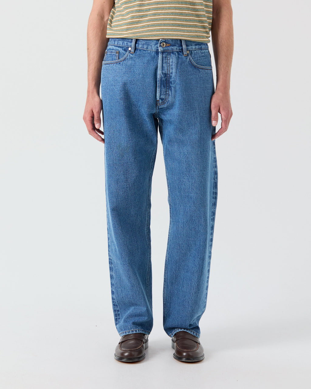 BG10 jeans in stonewash denim