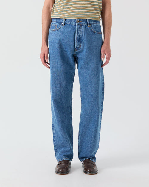 BG10 jeans in stonewash denim