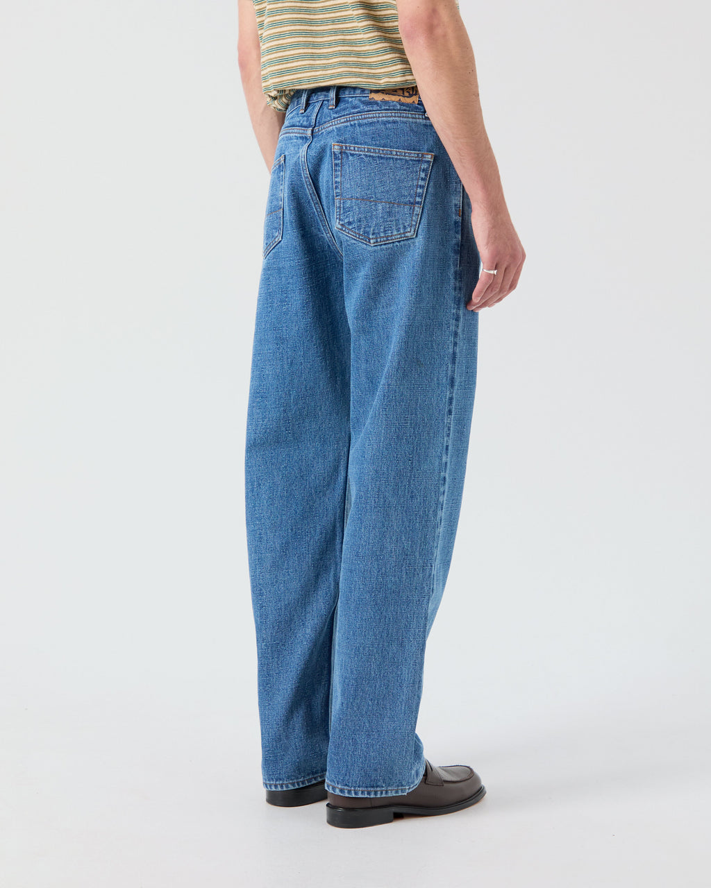 BG10 jeans in stonewash denim
