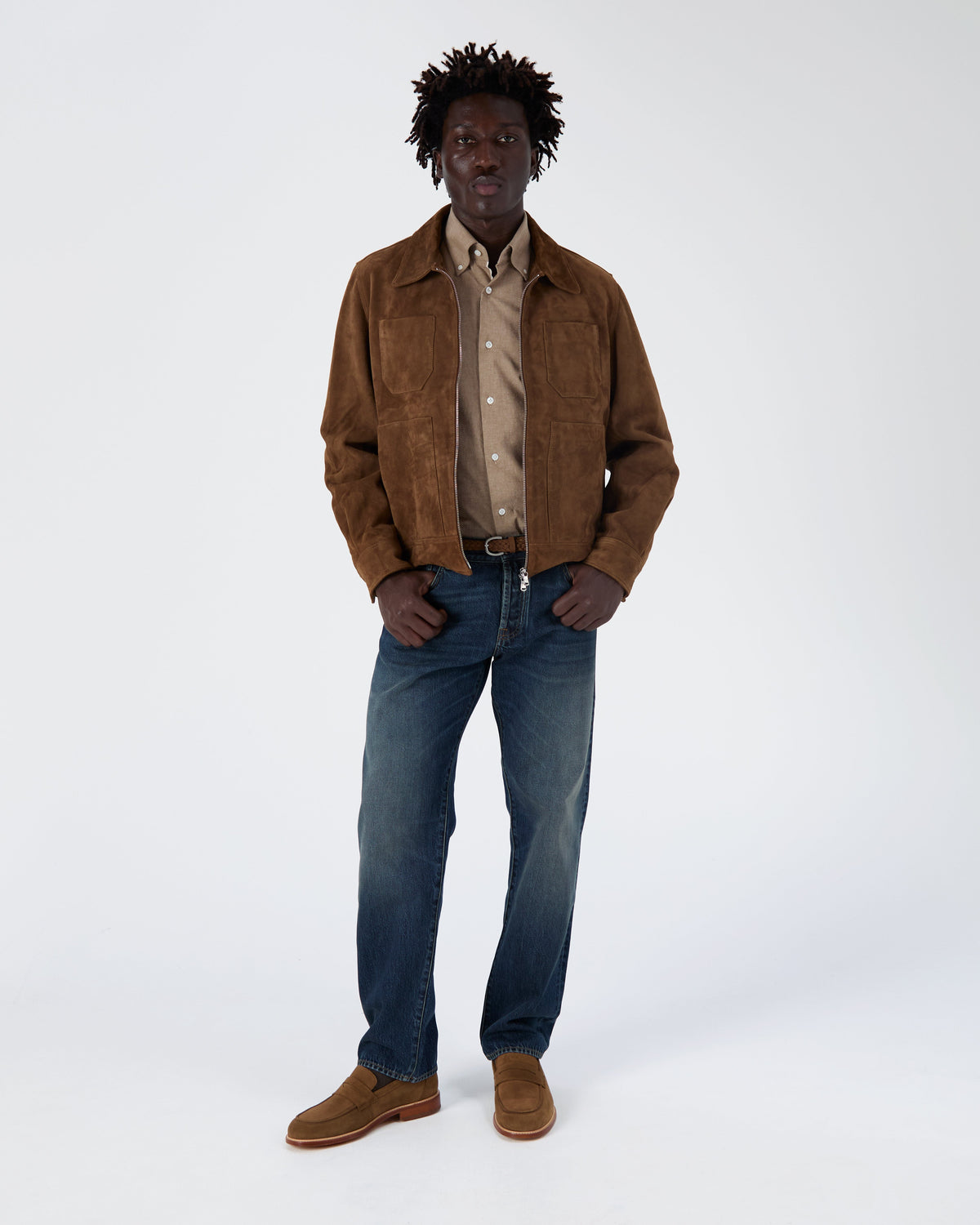Renji jeans in stonewash denim