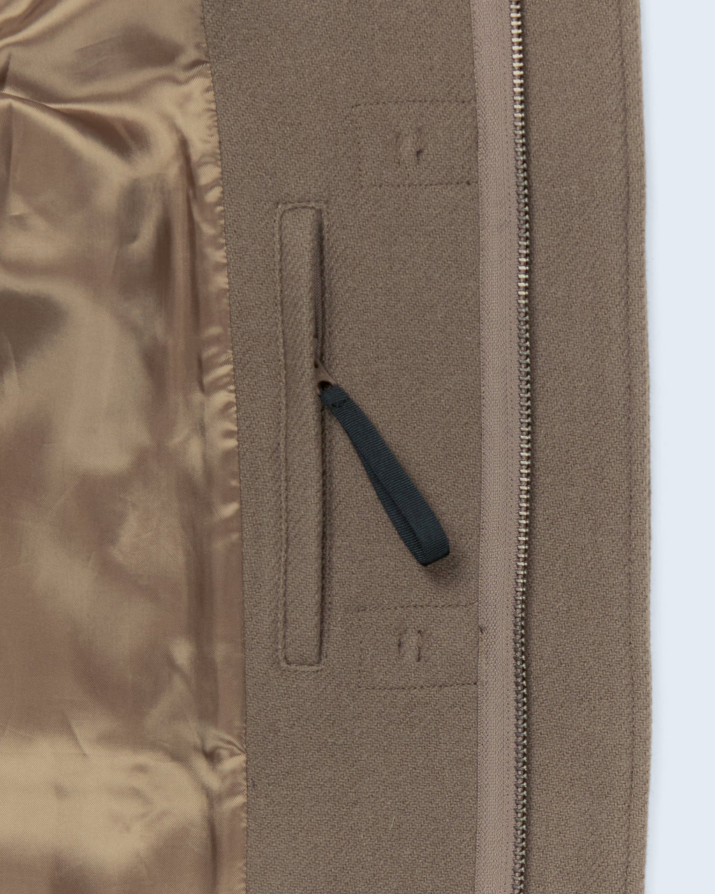 Anvers duffle coat in taupe
