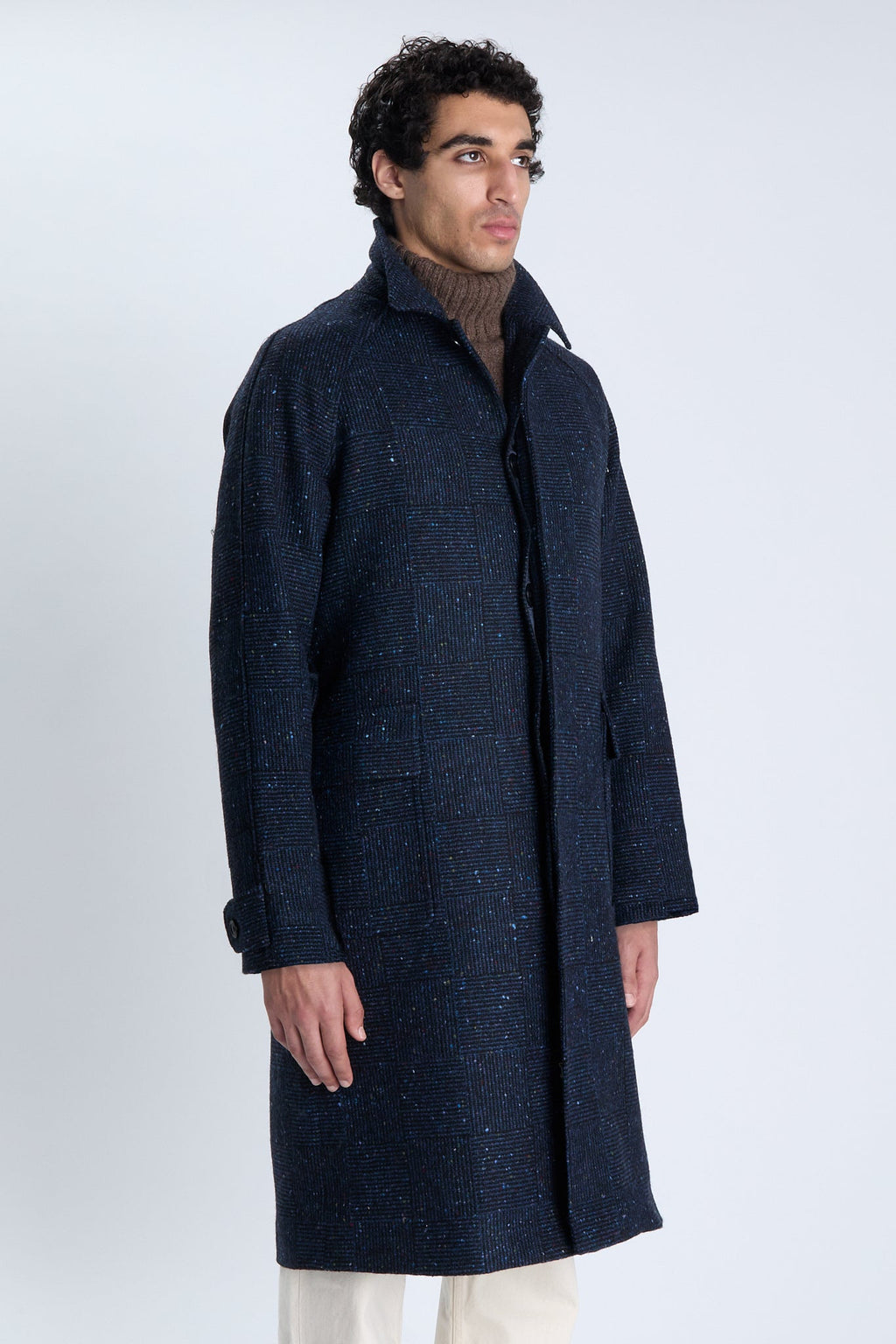 Kinvara coat in blue