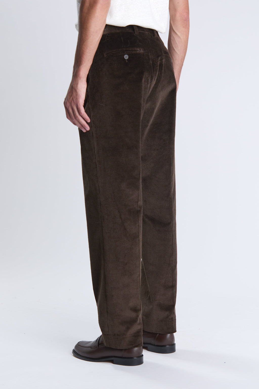 Belleville trousers in brown