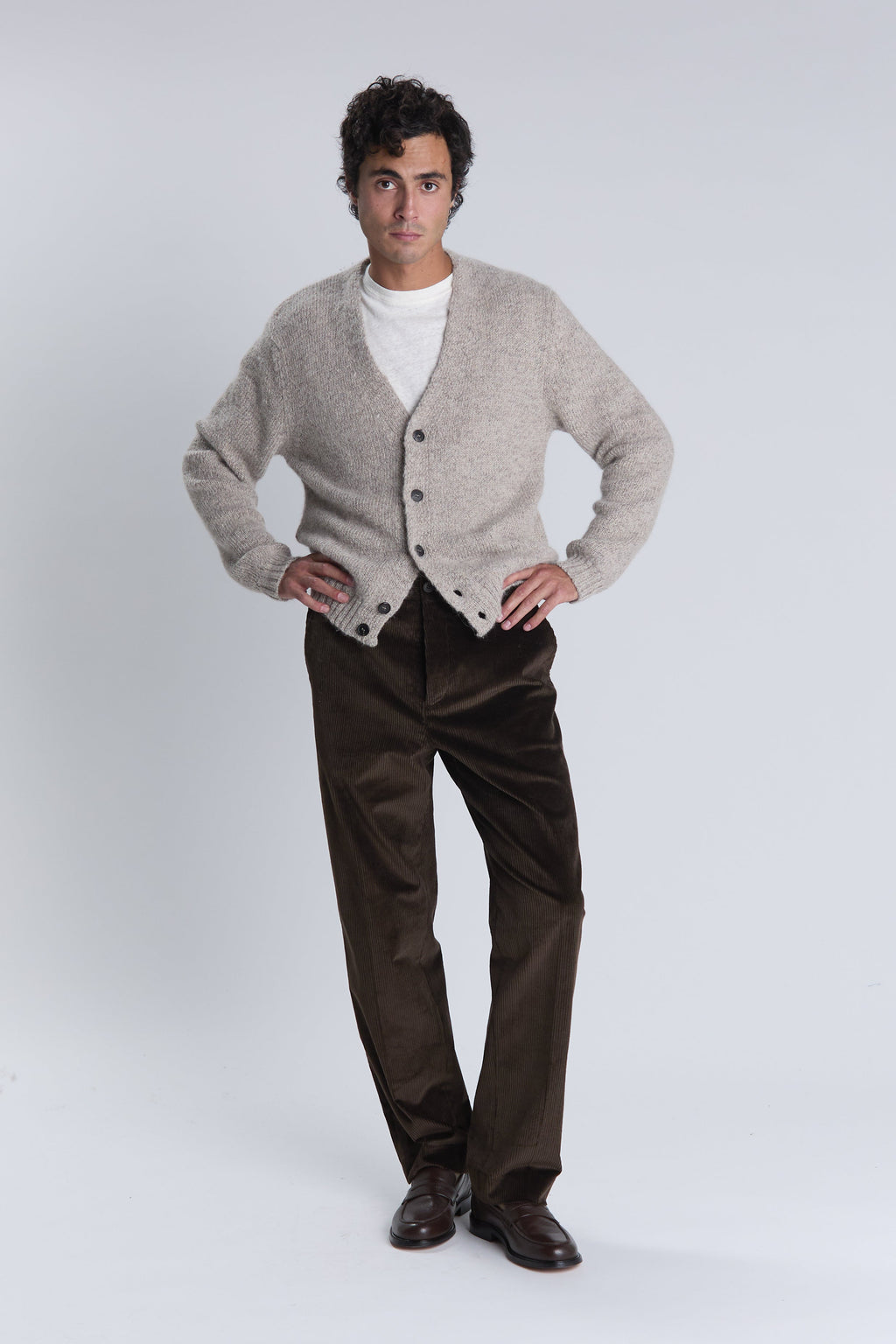 Belleville trousers in brown