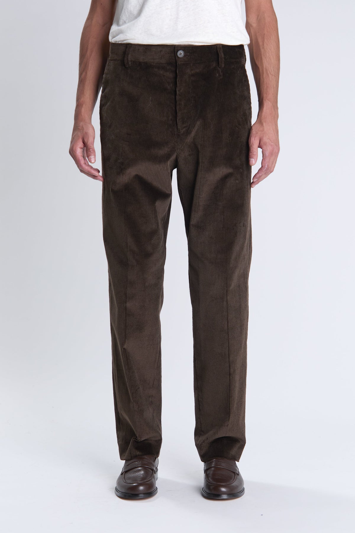 Belleville trousers in brown