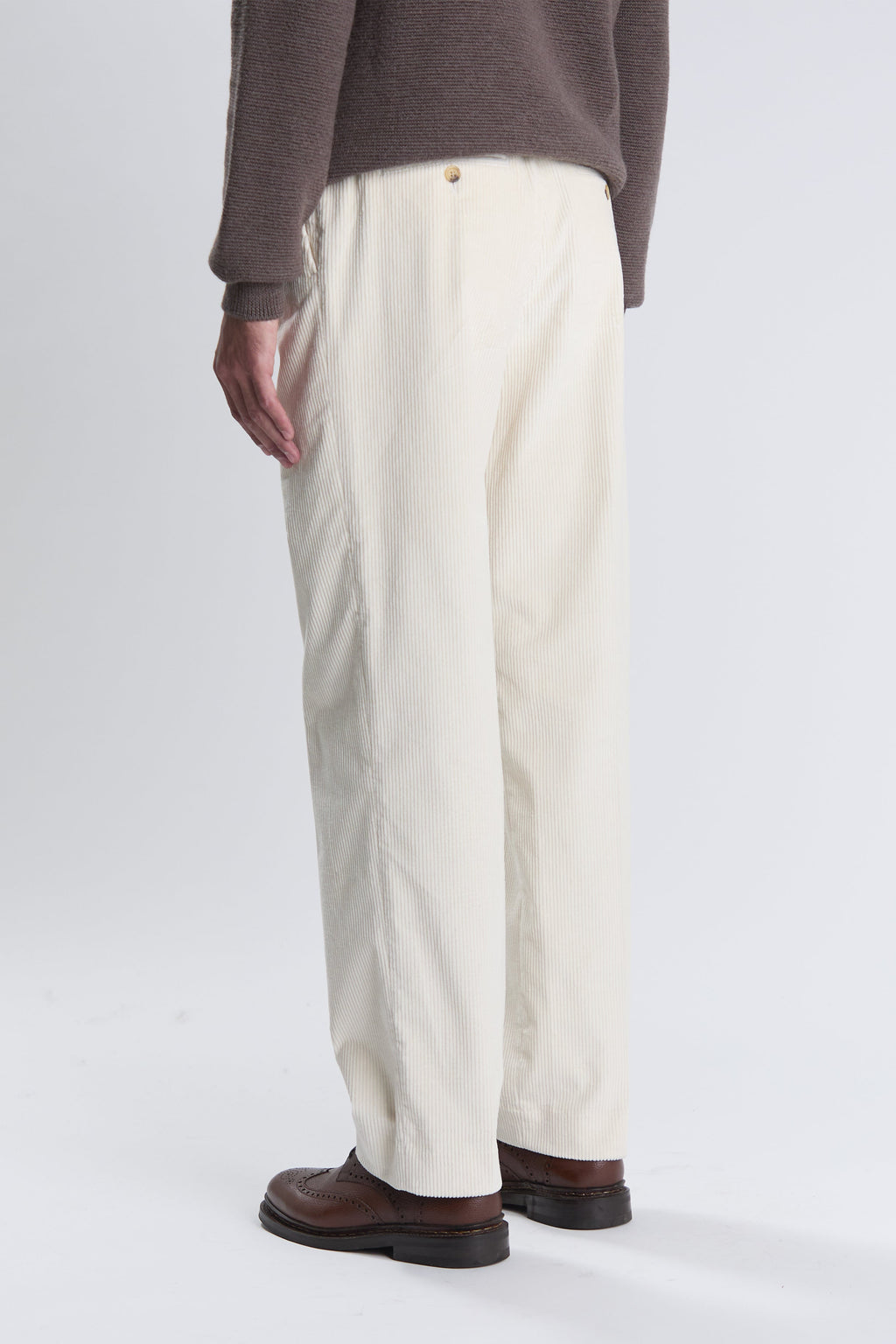 Belleville trousers in ecru
