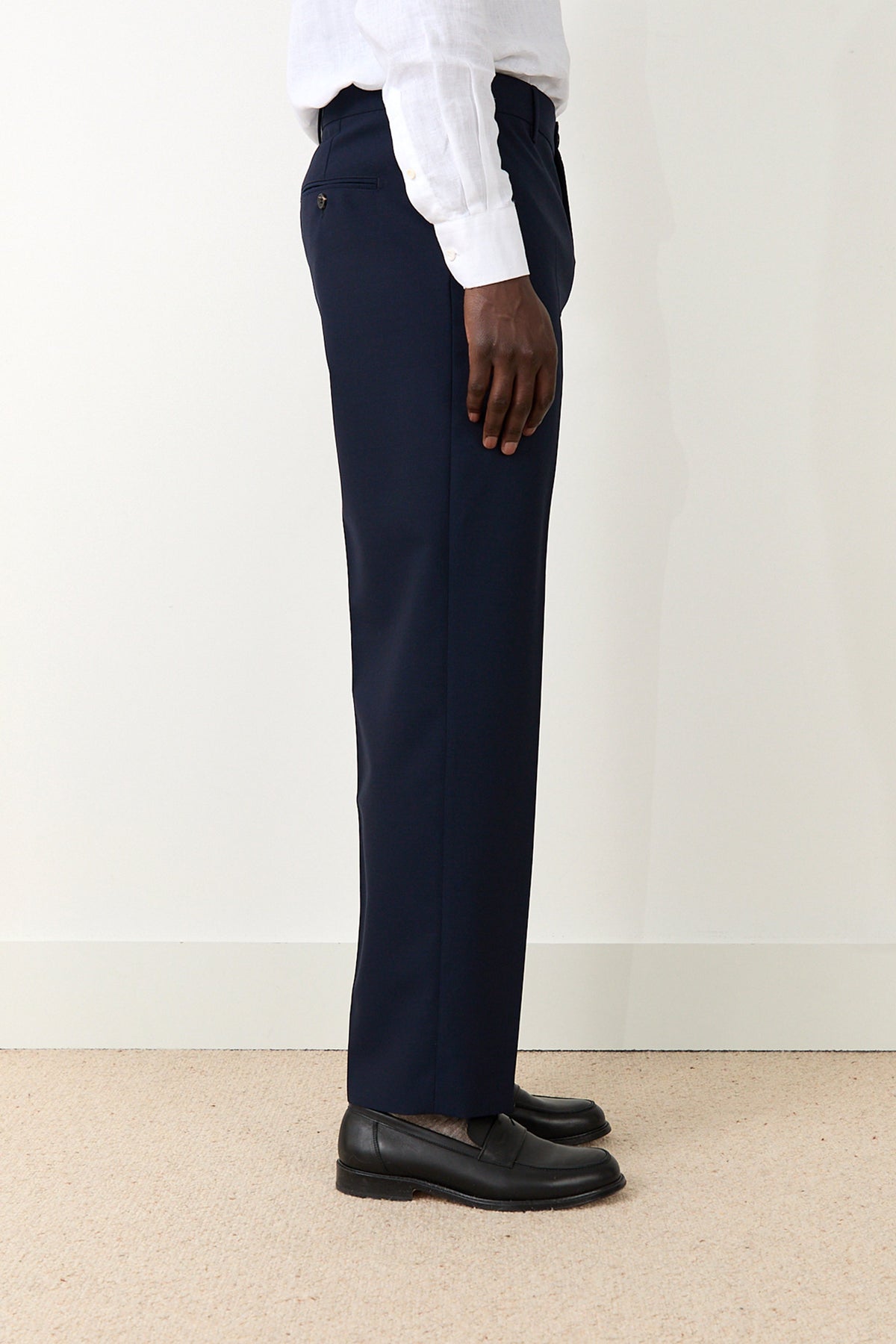 Belleville trousers in navy
