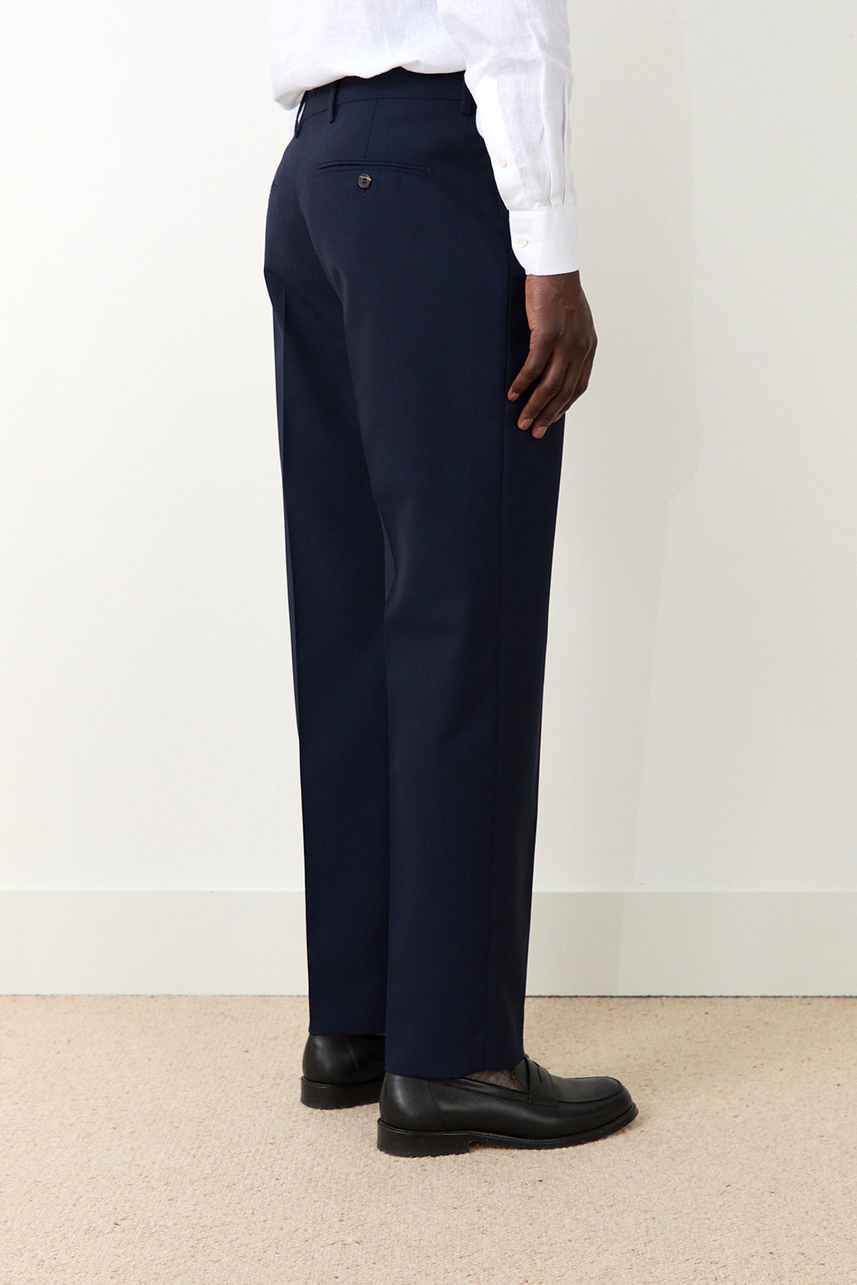 Belleville trousers in navy