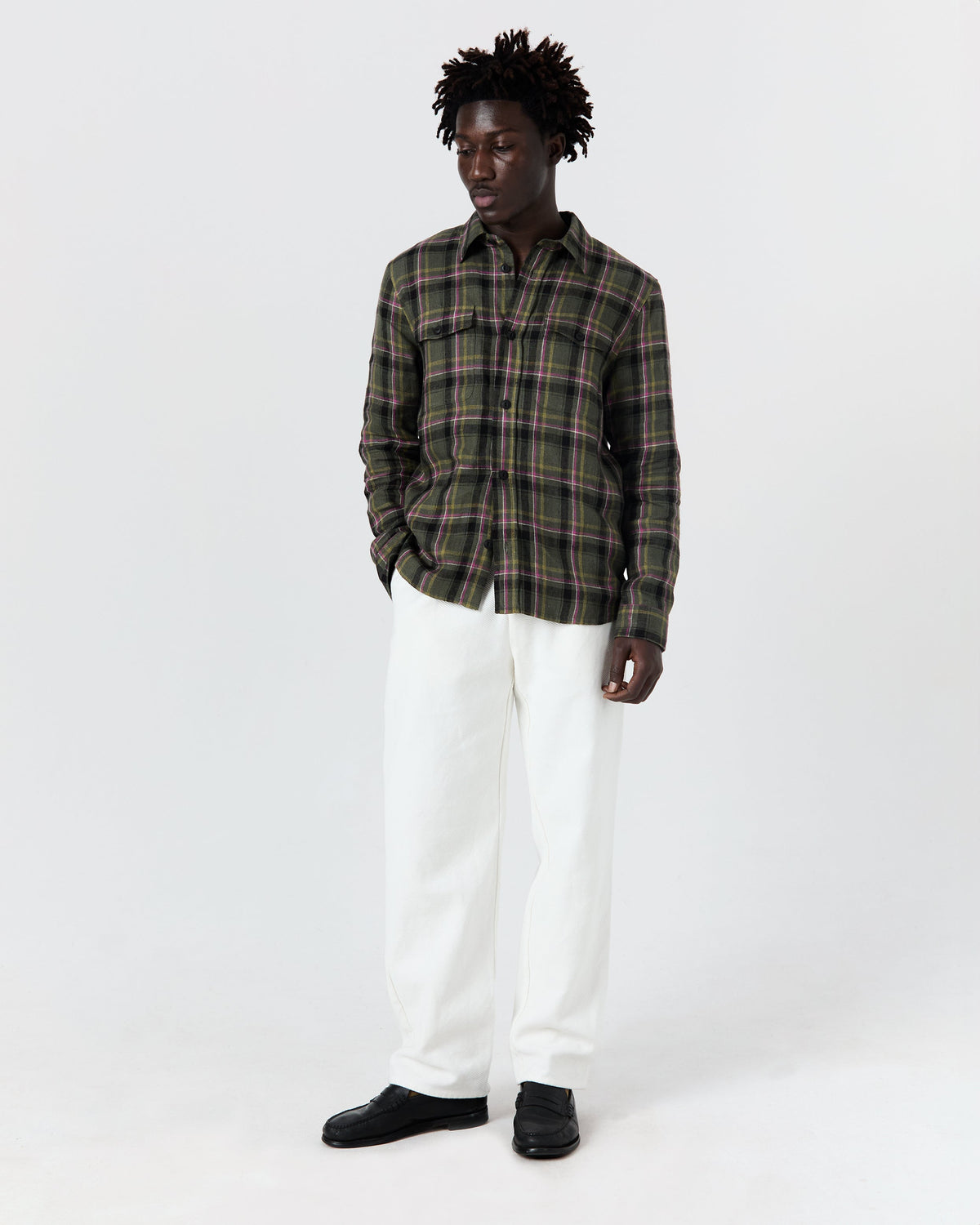 Poetto pants in ecru