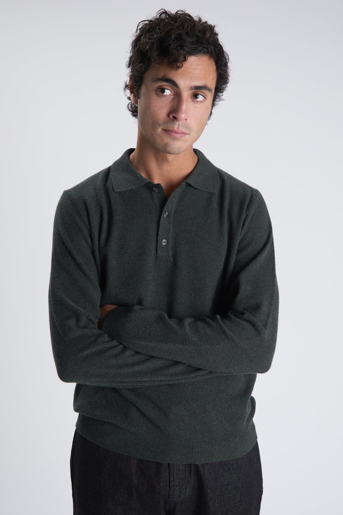 Padova sweater in loden green