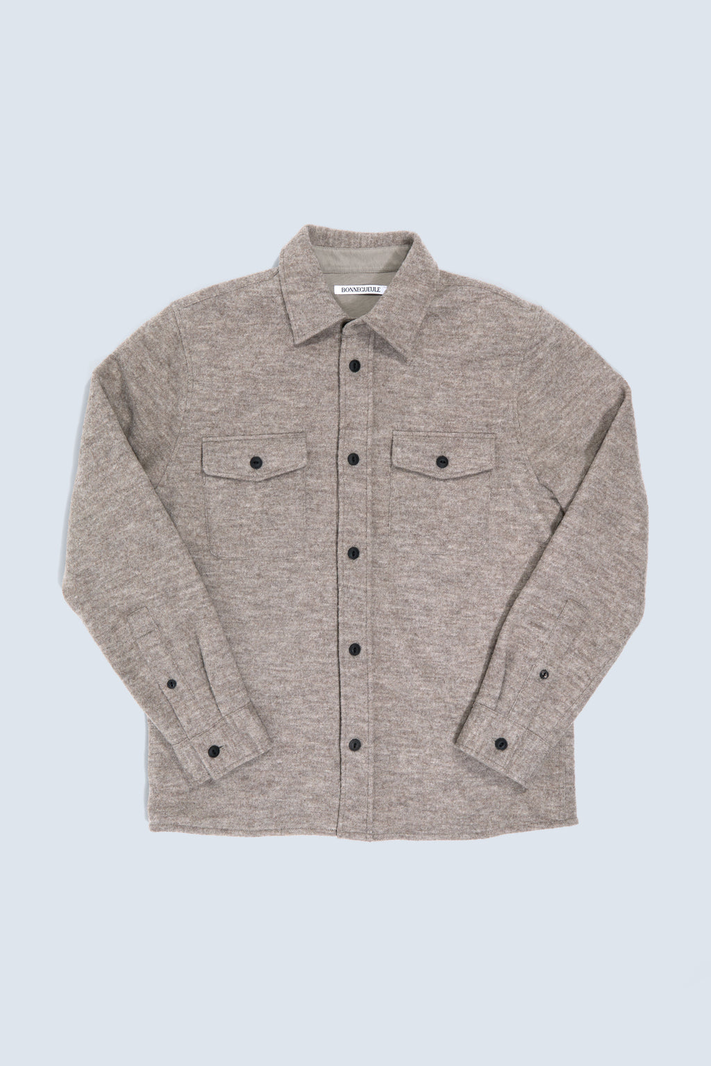 Milo overshirt in beige