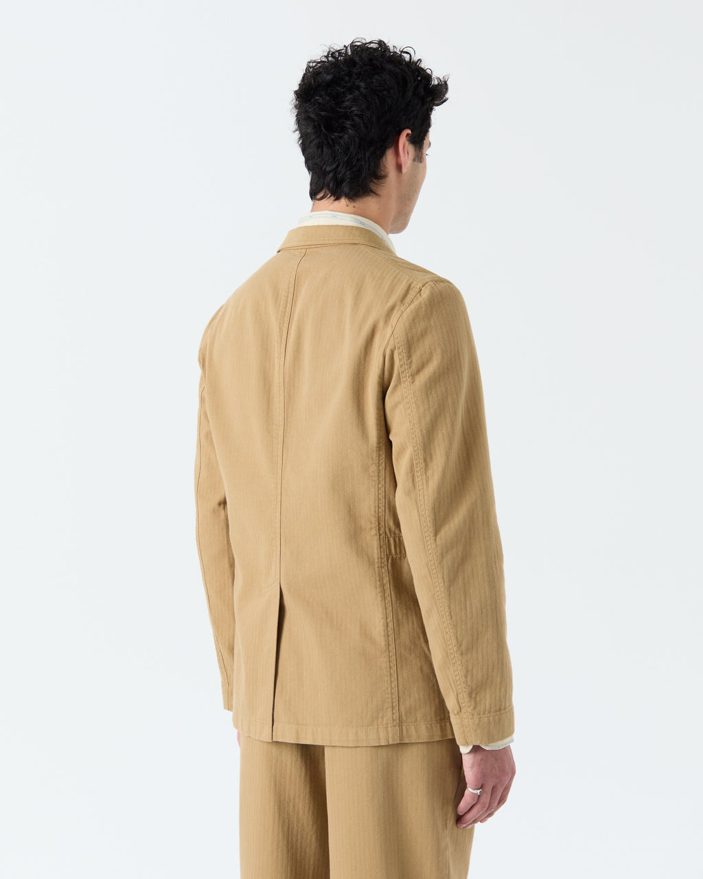 Sorrente jacket in sand