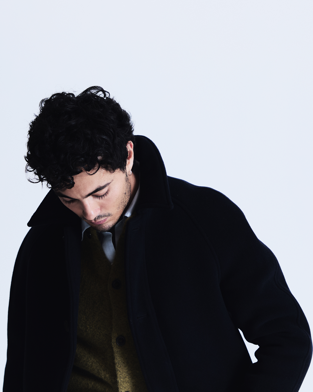 Bolsano coat in navy