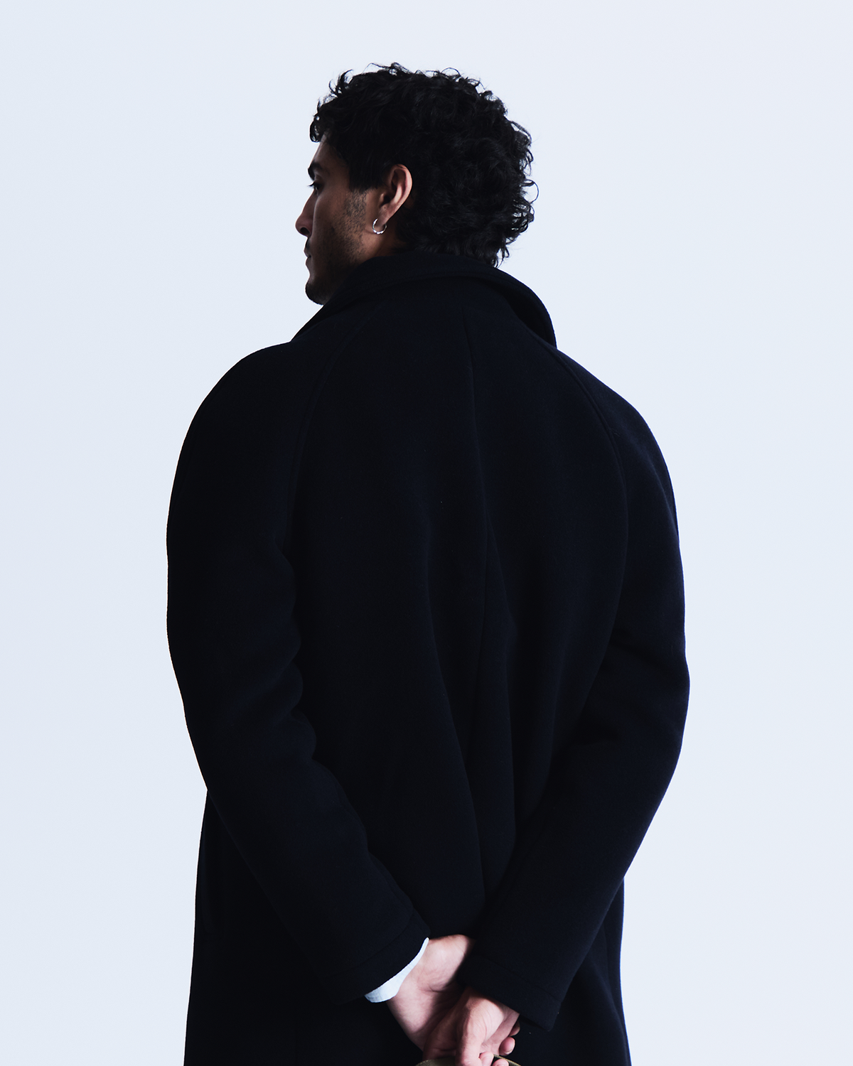 Bolsano coat in navy