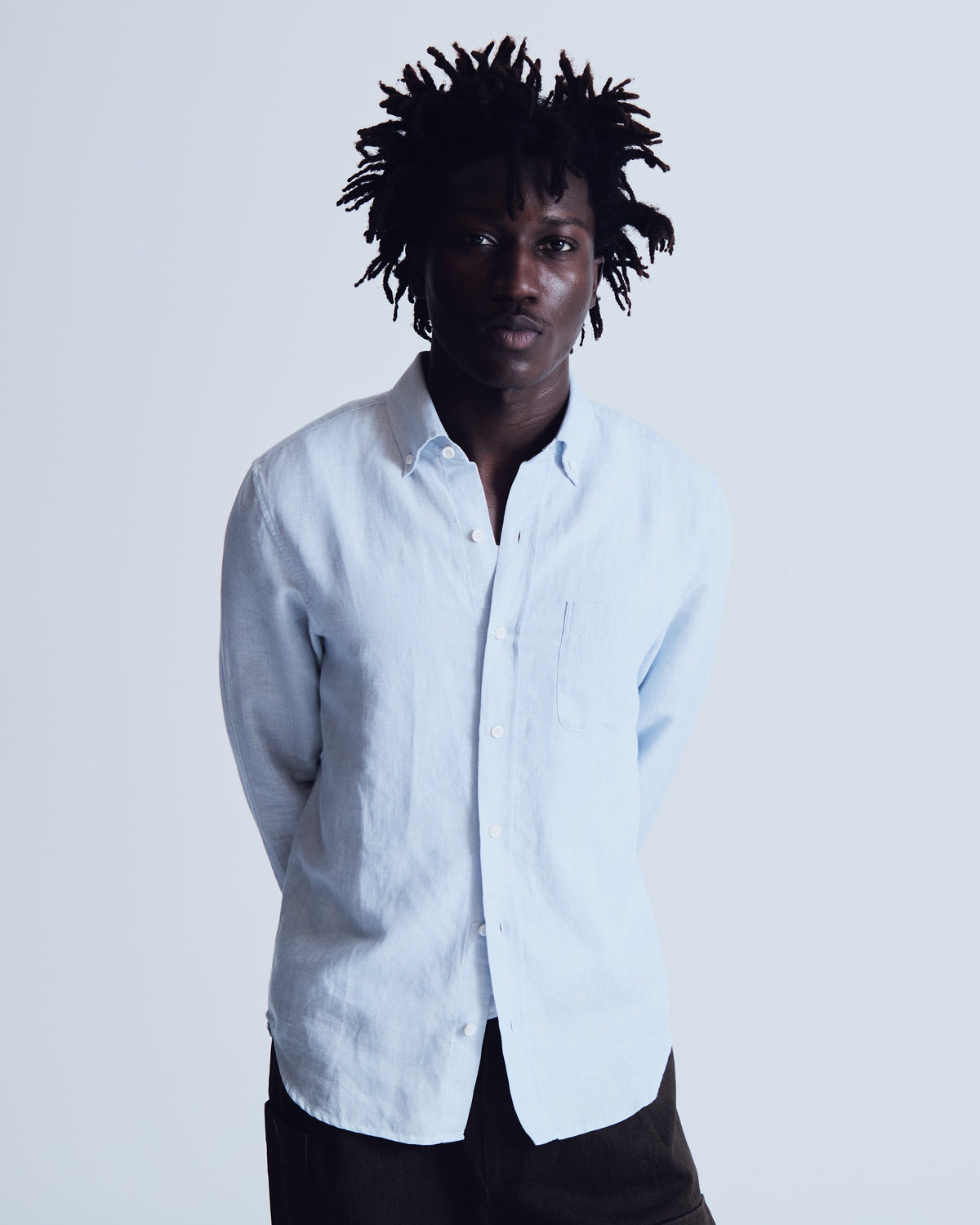 Calvi shirt in sky blue