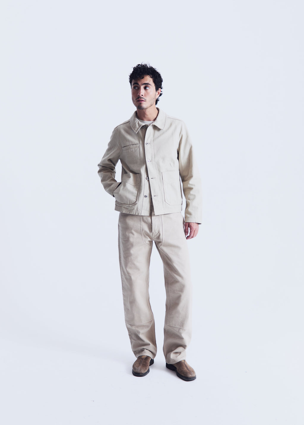 Detroit pants in clay