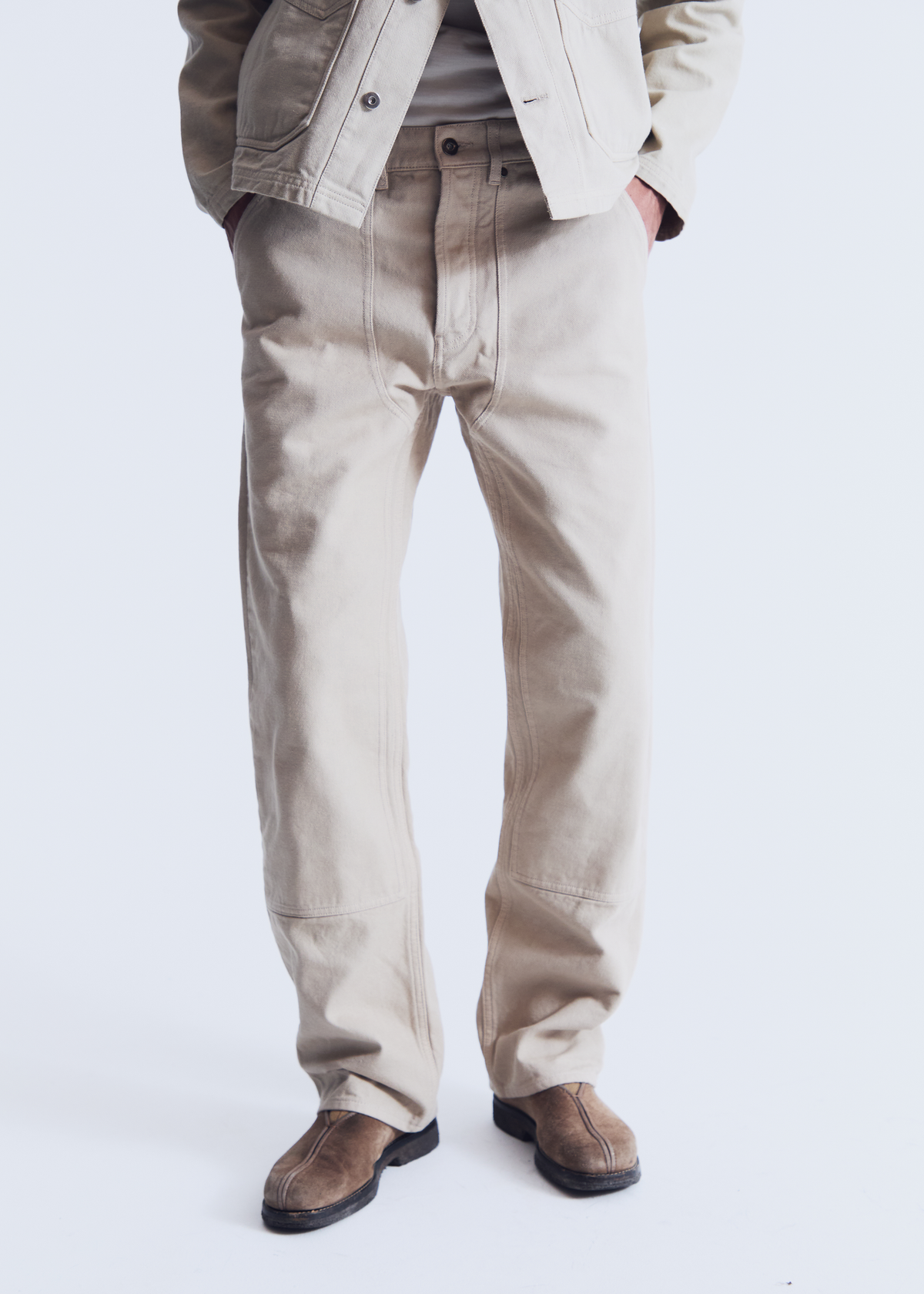 Detroit pants in clay