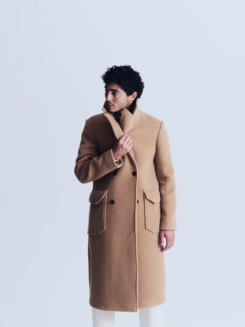 Chicago coat in camel