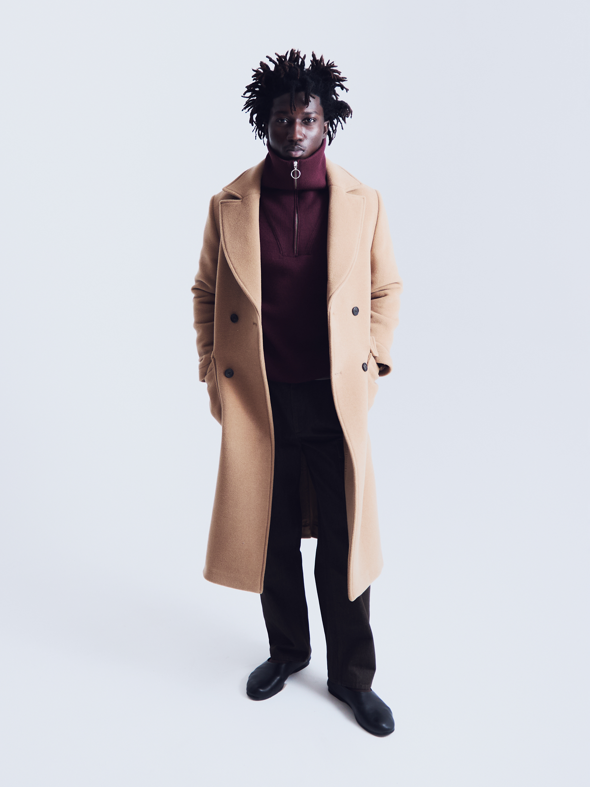 Chicago coat in camel