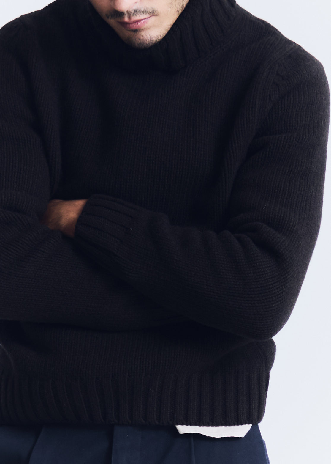 Marciello sweater in bark brown