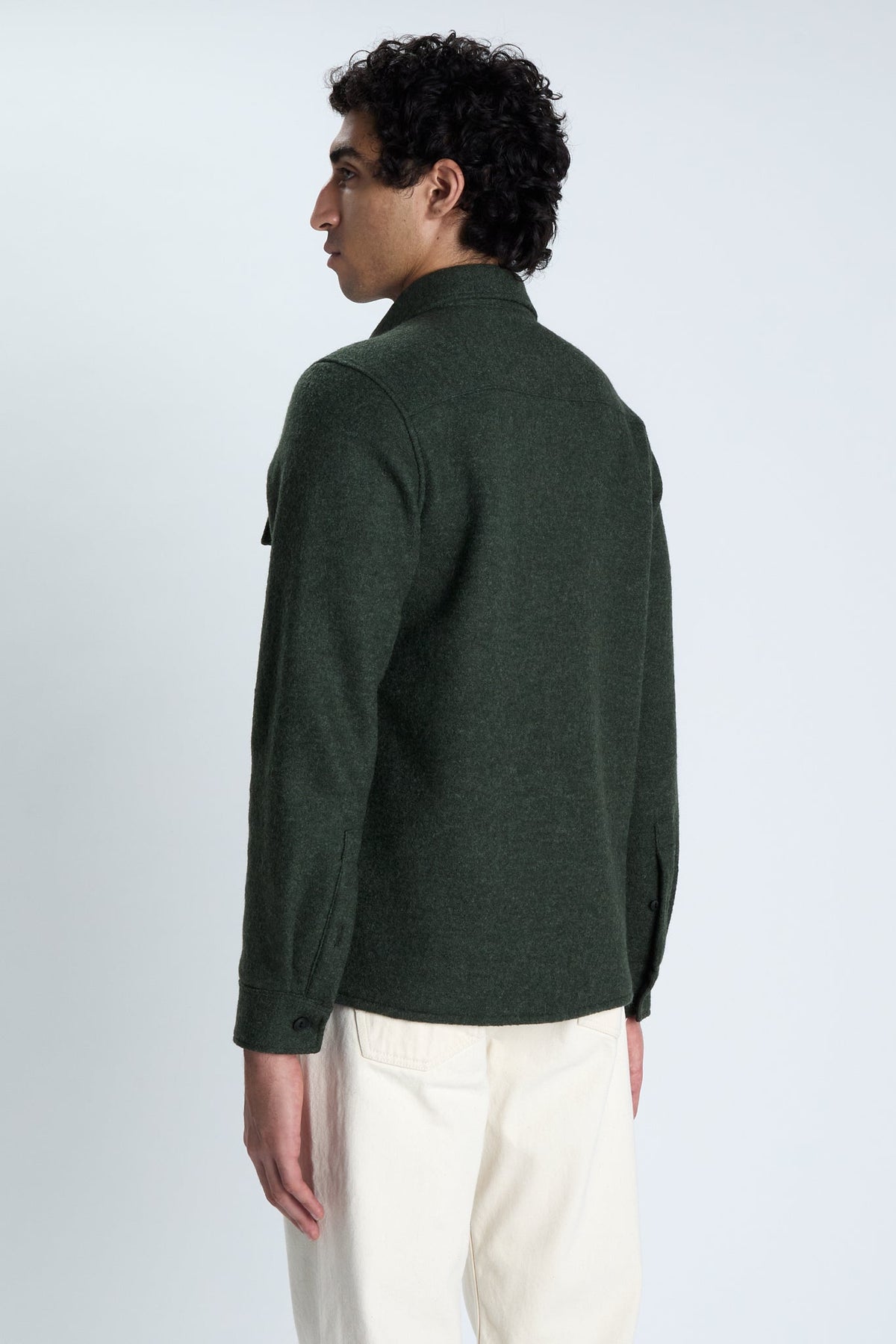 Milo overshirt in green